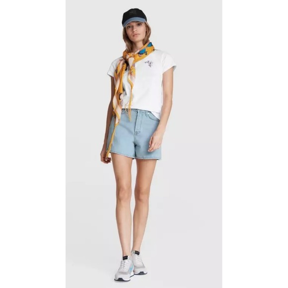 Rag & Bone Maya Featherweight Jean Shorts in Blossom Size 29 - Picture 1 of 7